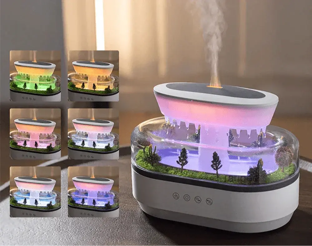 Aroma Humidifier Raindrop™ – La magie de la pluie, chez vous - Vapolia
