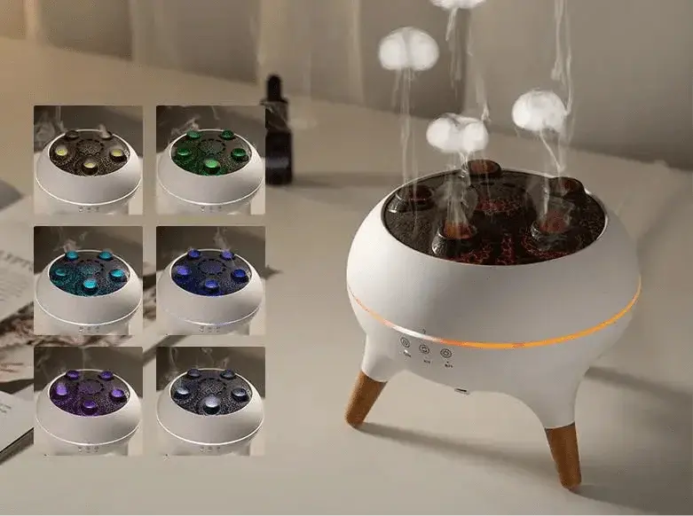 JellyMist™ – L’humidificateur méduse qui fait danser la lumière dans votre chambre - Vapolia