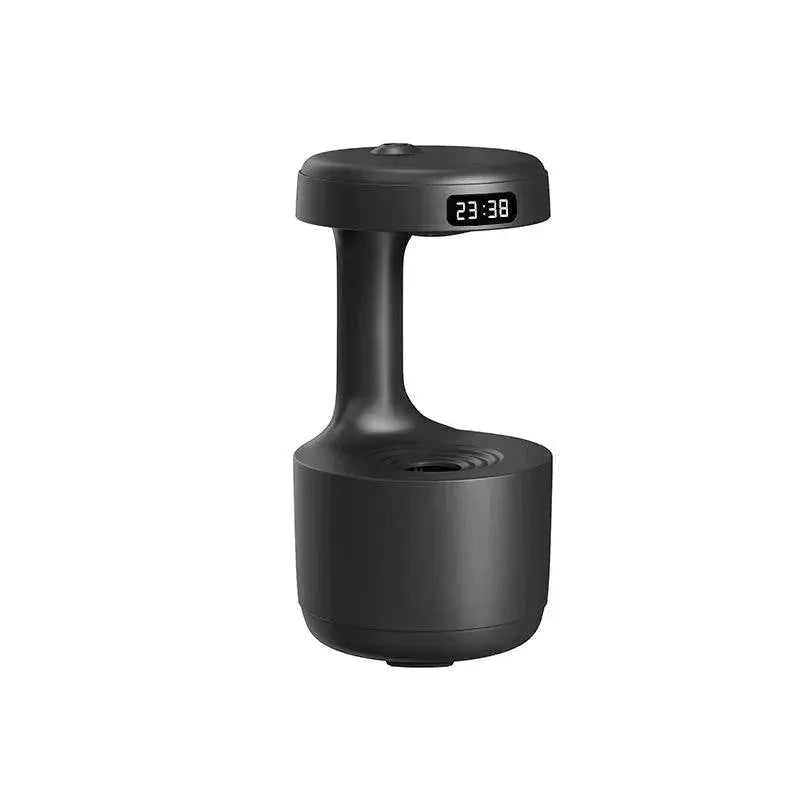 Humidificateur d’air design avec horloge LED – Gravité inversée - Vapolia