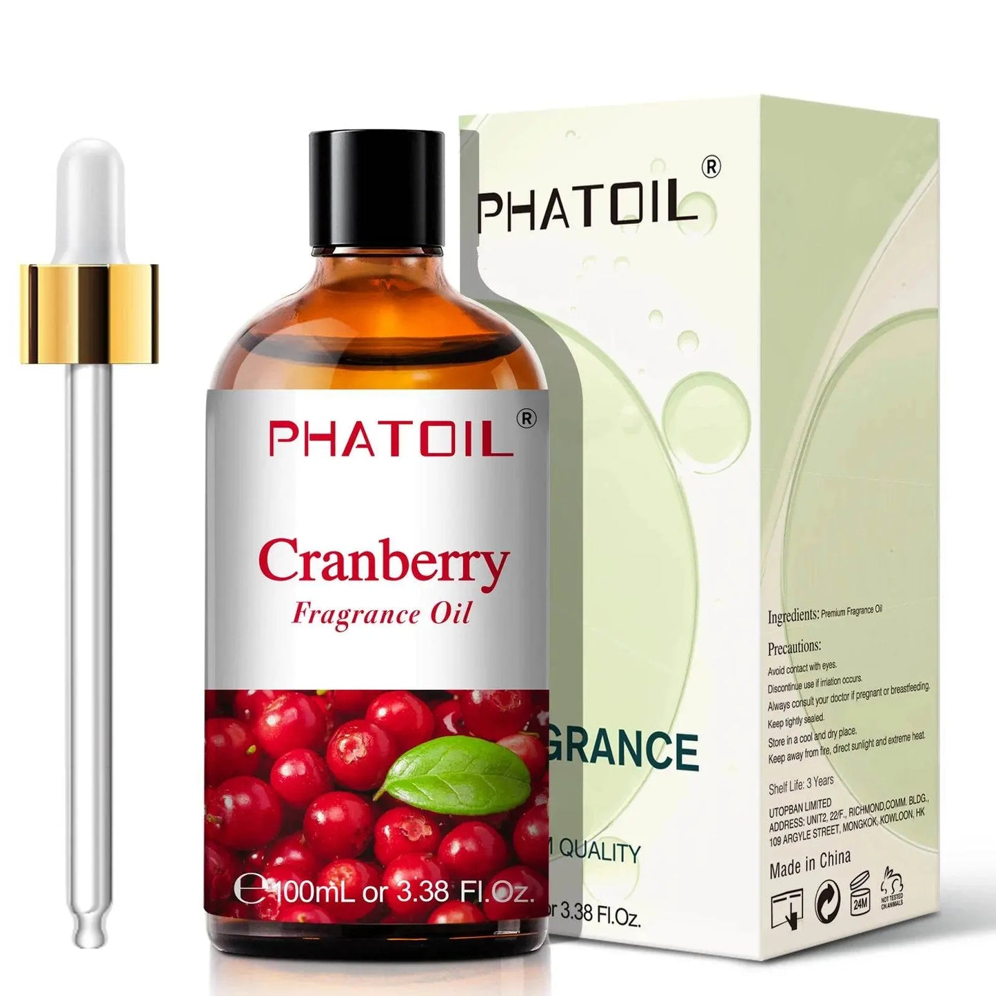 PHATOIL 100ml Sweet Fruity Fragrance Oil for Diffuser Candles Making -Coconut & Vanilla Strawberry Lemon Peach Pear Aroma Oil - Vapolia