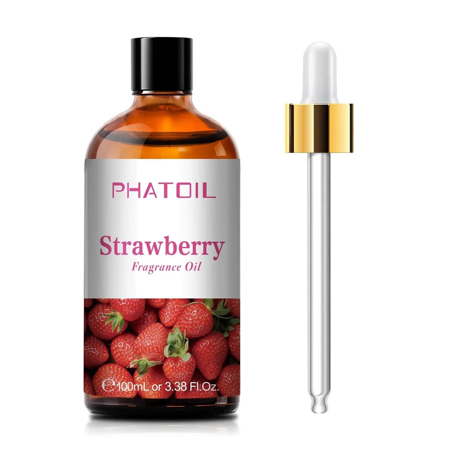 PHATOIL 100ml Sweet Fruity Fragrance Oil for Diffuser Candles Making -Coconut & Vanilla Strawberry Lemon Peach Pear Aroma Oil - Vapolia