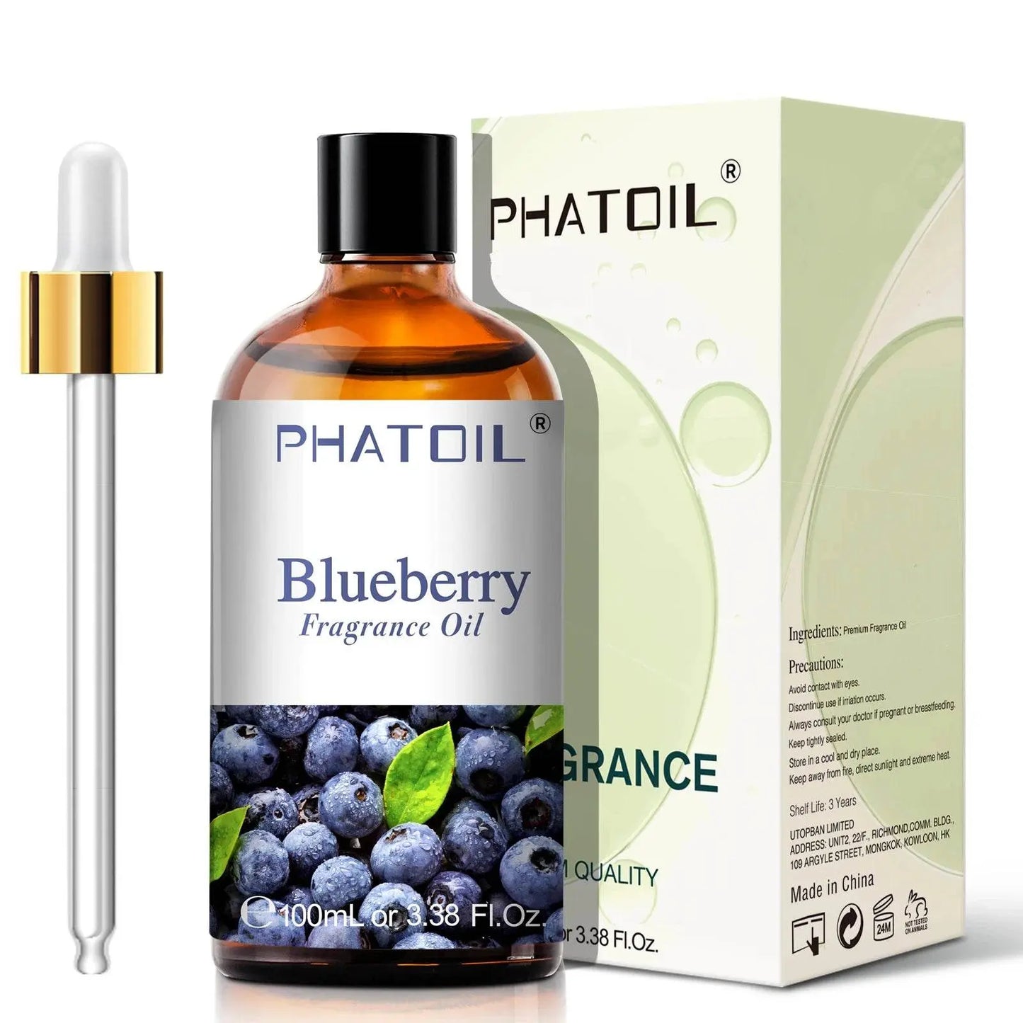 PHATOIL 100ml Sweet Fruity Fragrance Oil for Diffuser Candles Making -Coconut & Vanilla Strawberry Lemon Peach Pear Aroma Oil - Vapolia