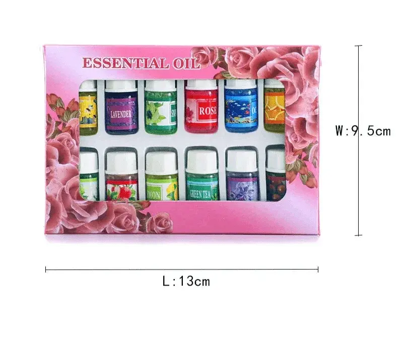 MiniEssence™ – Coffret 12 huiles essentielles naturelles (3 ml) pour diffuseur et humidificateur - Vapolia